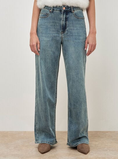 Elisa Soft Stretch Straight Leg Jeans