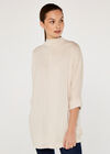 Soft Mid Seam Top, Stone, large