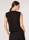 Tailored Waistcoat, Black, large