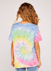 Tie Dye Tshirt, Pink, large