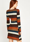 Stripe Long Sleeve Tunic, Green, large