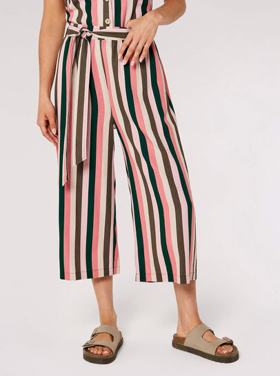 Vertical Stripe Culottes