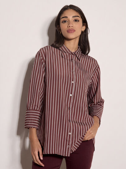 Oversized Stripe Shirt