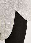 Melange Button Back Jumper, Stone, large
