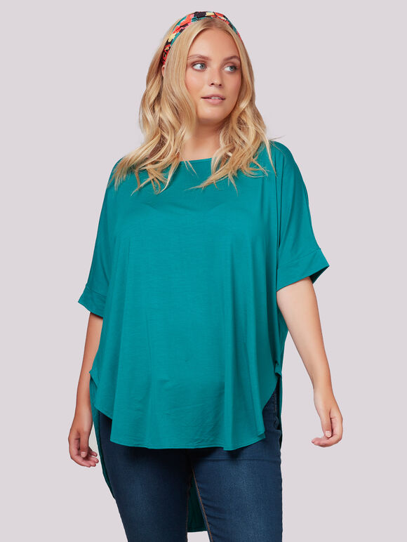 Curve Rounded Hem Top | Apricot Clothing