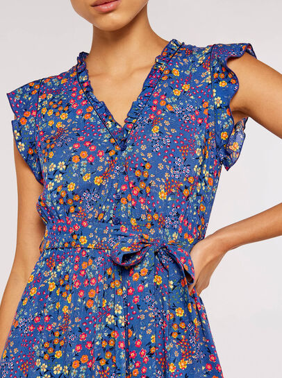 Ditsy Spritz Mini Dress