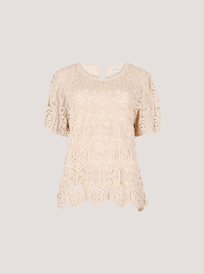 Crochet Hexagons T-Shirt