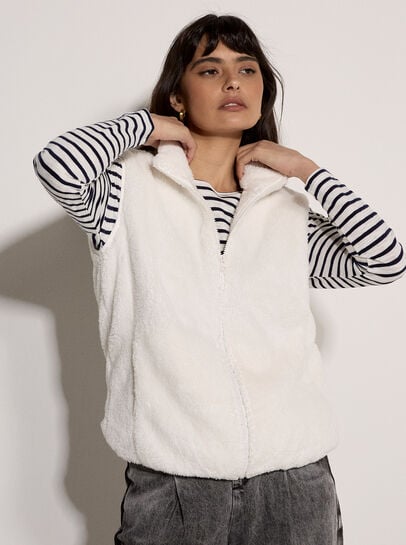 Fleece Zip-Through Gilet