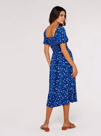 Floral Puff Sleeve Dress