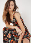 Butterfly Wings Jersey Maxi Dress, Green, large