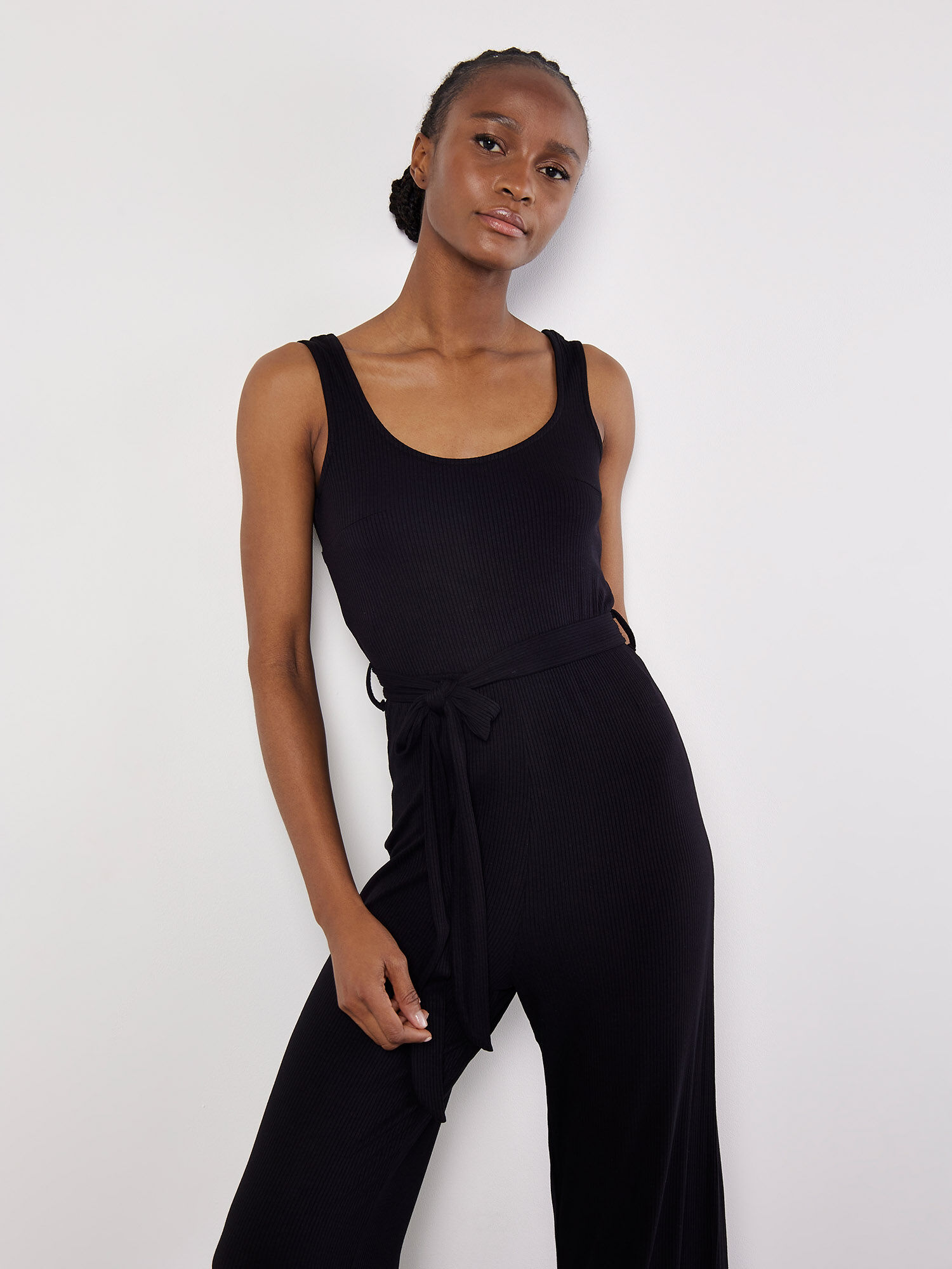Black jersey overalls discount