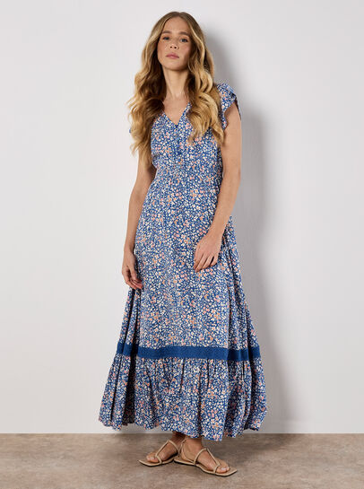 Ditsy Floral Maxi Dress