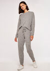 Ribbed Joggers, Grey, large