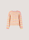 Pastel Stripes Cable Knit Jumper, Assorted, large