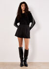 Pearl And Gem Embellished Jumper, Black, large