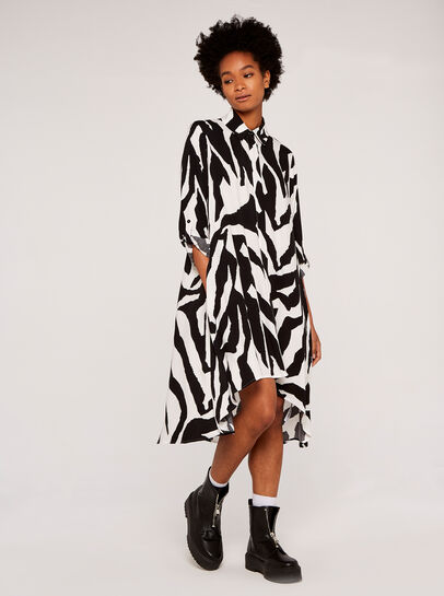 Zebra Oversized Dress