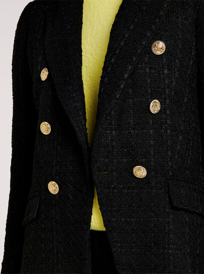 Tailored Tweed Blazer