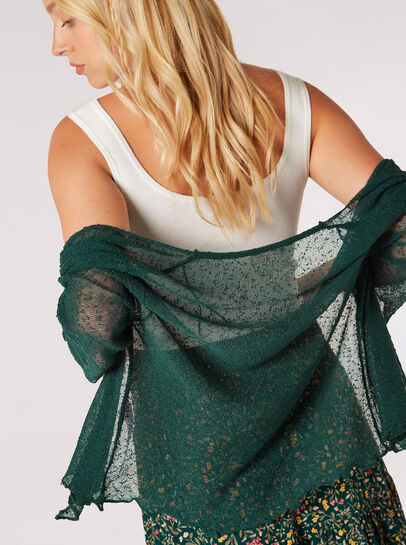 Lightweight Sheer Knitted Shrug