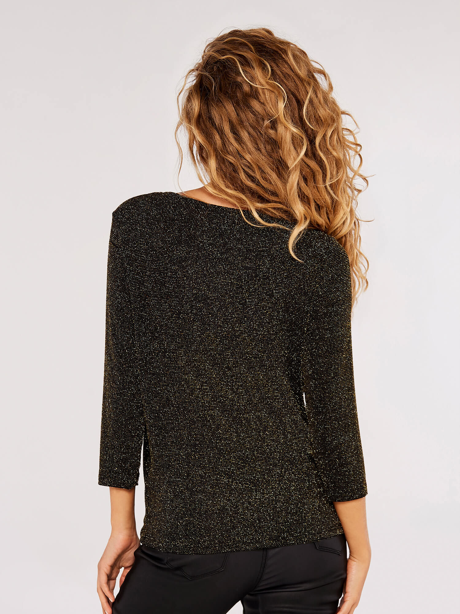 Wallis black hot sale sparkle top