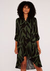 Zebra Oversized Dress, Khaki, large