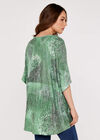 Triangle Square Maze Top, Green, large