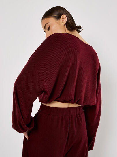Soft Ribbed Crop Top