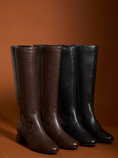 Tall Heeled Chelsea Boots