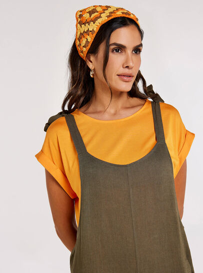 Tie Shoulder Jumpsuit