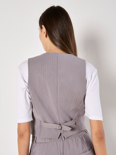 Tailored Pinstripe Waistcoat