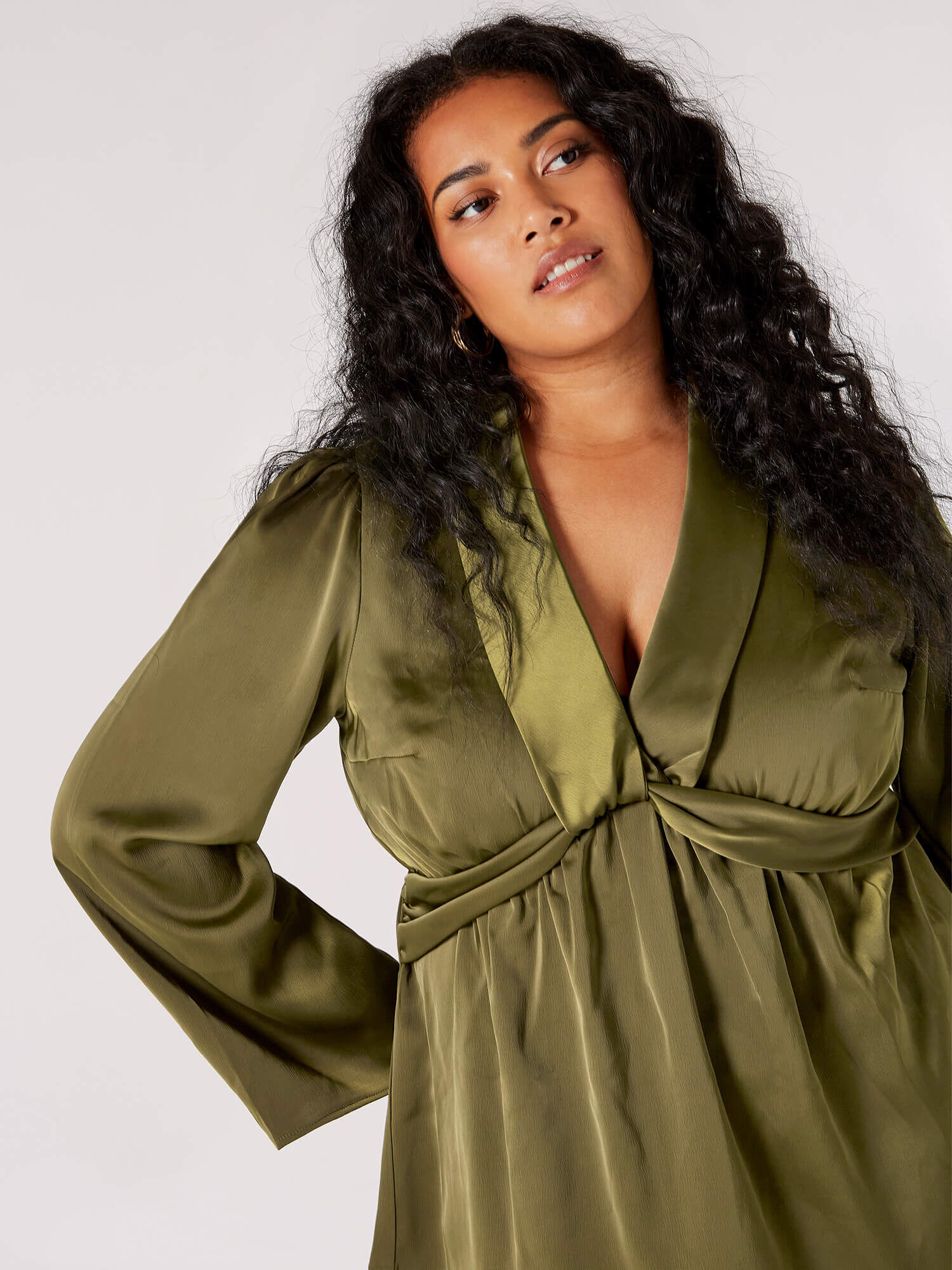 Satin dress top deals
