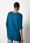 Soft Touch Batwing Top, Teal, large