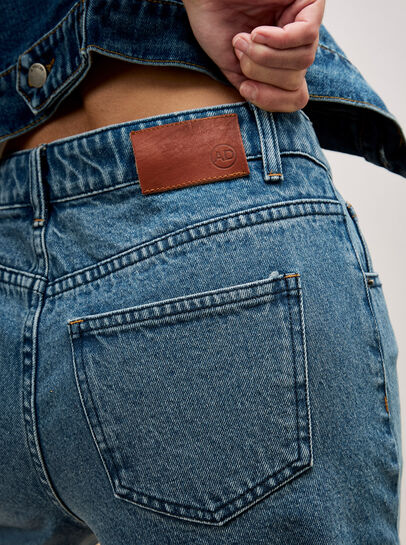 Lune Denim Bermuda Shorts