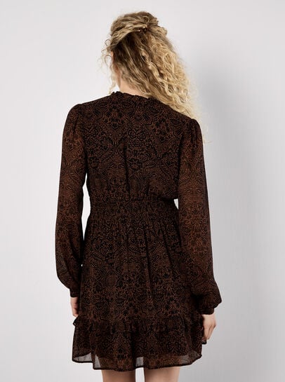 Paisley Mini Dress