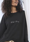 Wild Thing Sweatshirt, Black, large