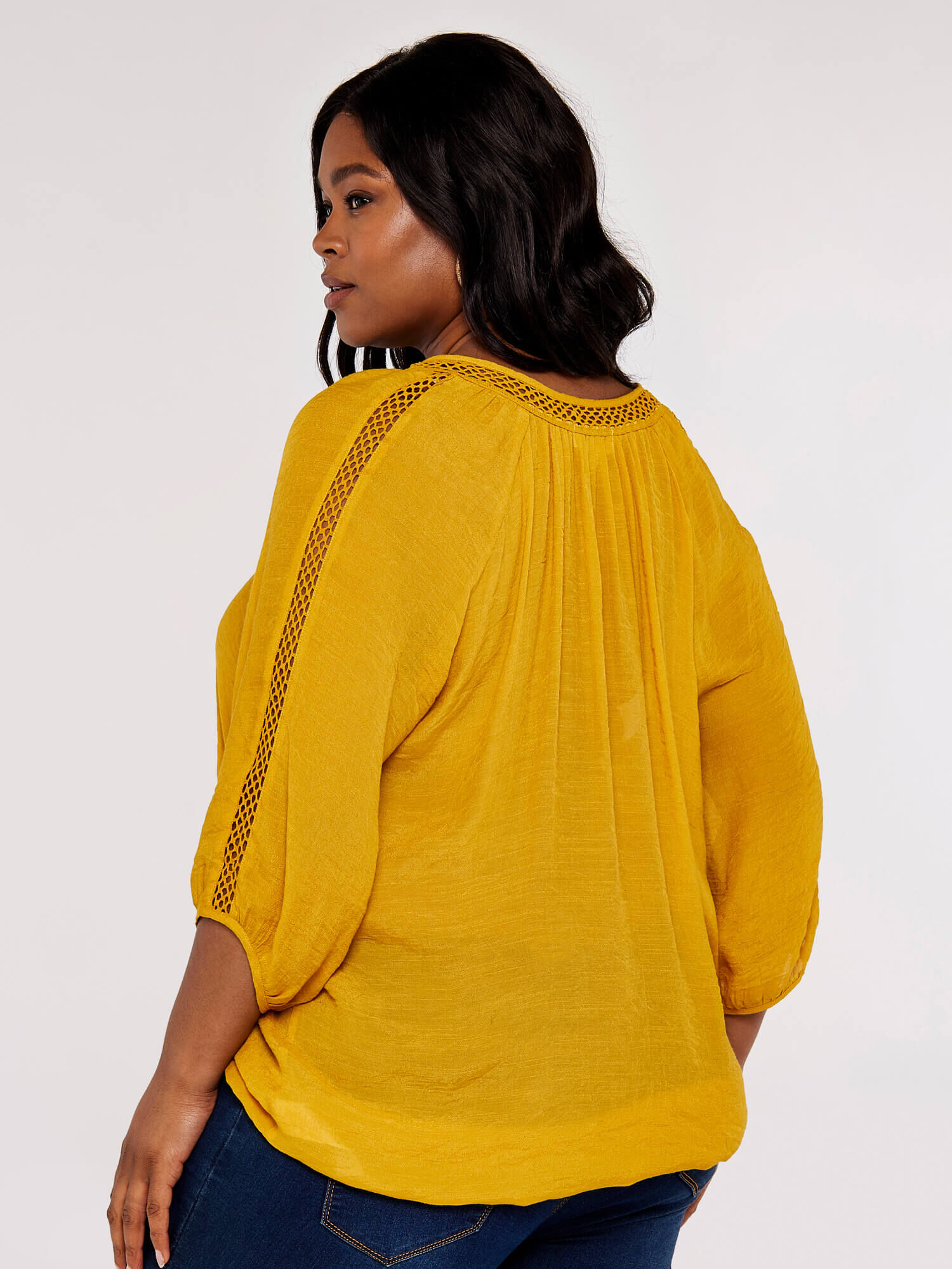 Mustard batwing top outlet