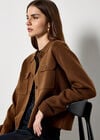 Patch Pocket Knitted Cardigan, Rust, large