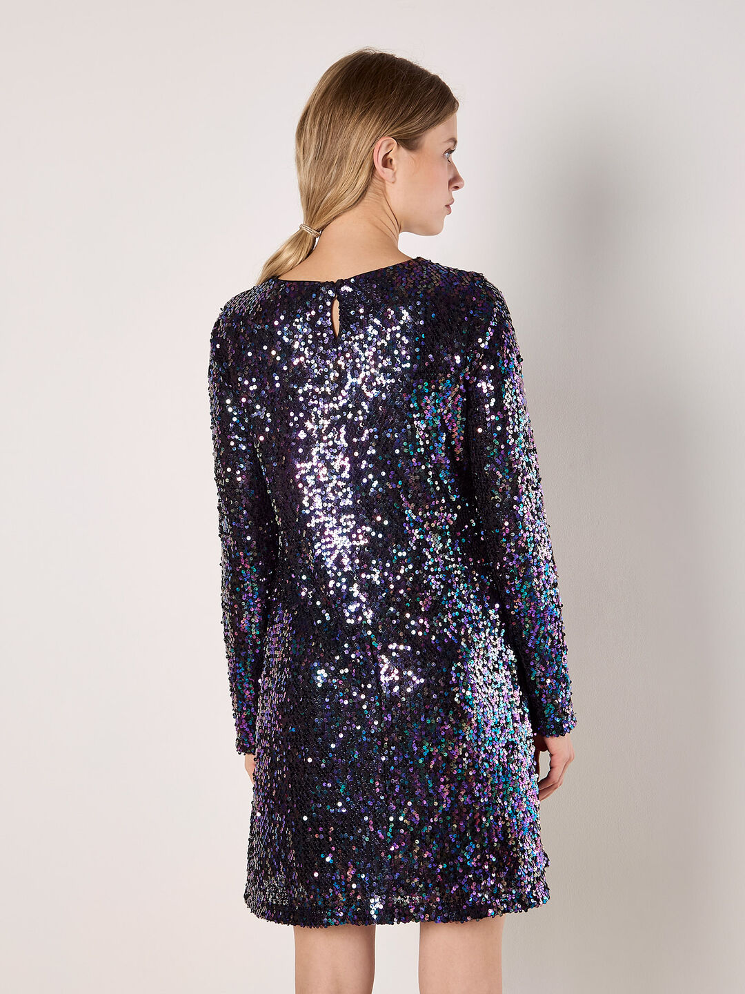 apricot black sequin dress Miss Circle Women's Quinci Apricot Beaded Sequin Sweetheart Maxi Dress