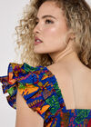 Colour Pop Parrot Print Maxi Dress, Assorted, large