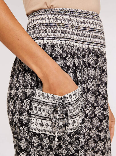 Batik Ankle Cuff Jogger