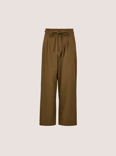 Pleat Detail Tailored Trousers