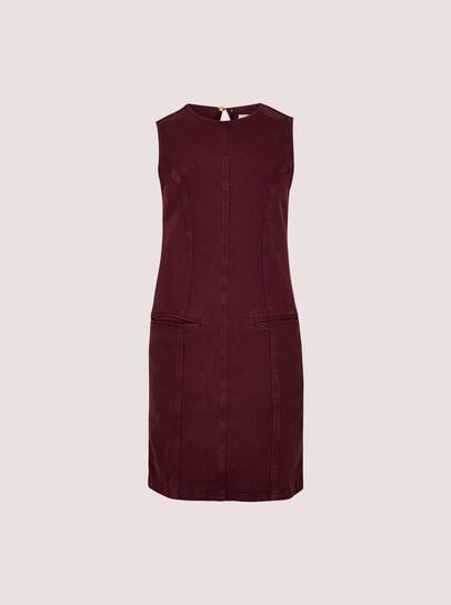 Denim Shift Mini Dress