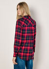 Classic Check Shirt, Red, large