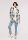 Classic Check Peacoat, Cream, large