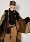 Boho Pattern Blanket Cape, Assorted, large