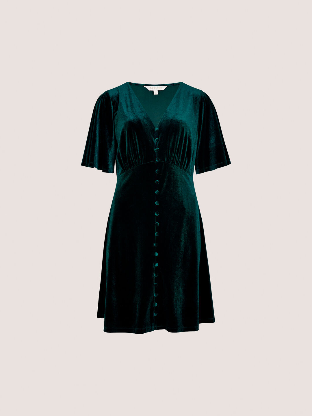 green velvet dress with buttons Out On The Dance Floor Emerald Green Velvet Maxi Dress – Shop the Mint main image 1