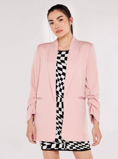 Edge Ruch Sleeve Blazer