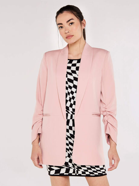 Edge Ruch Sleeve Blazer