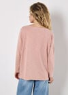 Pure Cotton Oversized Top, Pink, large