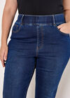 Curve Lola High-Waist Flare Jeggings, Blue, large