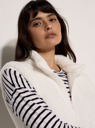 Fleece Zip-Through Gilet